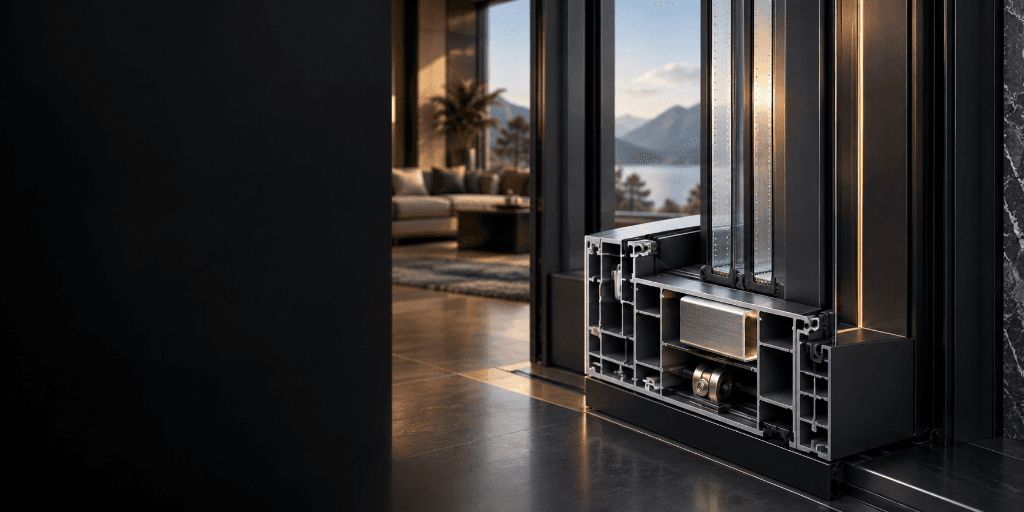 SLIDING SYSTEM — TRACK & ROLLER DETAIL